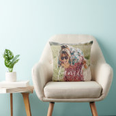 Ihre Lieblings-Foto-Skriptfamilie Kissen (Stuhl )