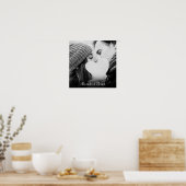 Ihre Lieblings-Foto-Skriptnamen Poster (Küche)