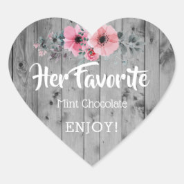 Ihre Lieblings-Gastgeschenk Hochzeit Aufkleber Rus