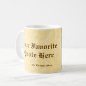 Ihre Lieblings-St. Thomas Mehr Zitat Kaffeepause T Kaffeetasse (Vorderseite Links)