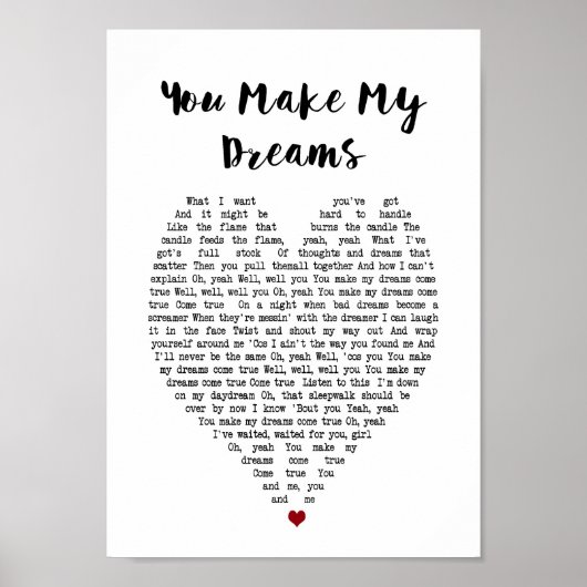 Ihre Lieblingslieder Texte und Musik aus Mauer Poster (Vorne)