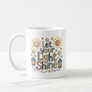 Ihre Light Shine Christlich Coffee Tasse gelassen