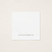 Ihre Logo-Anzeigetafel Schwarz/Weiß (Rückseite)