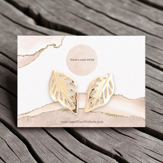 Ihre Logo-Blende und Gold Groß Visitenkarte