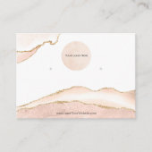 Ihre Logo-Blende und Gold Groß Visitenkarte (Vorderseite)