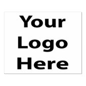 Ihre Logo-Briefmarke aus lackiertem Holz mit Tinte Gummistempel (Prägung)