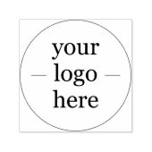 Ihre Logo-Briefmarke - Selbstfarbige Briefmarke Permastempel (Design)