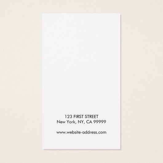 Ihre Logo-Erinnerungs-Grafikkarte (Rückseite)