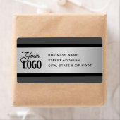 IHRE LOGO-Imitate Silver Black & Graue Rücksendead (Insitu)