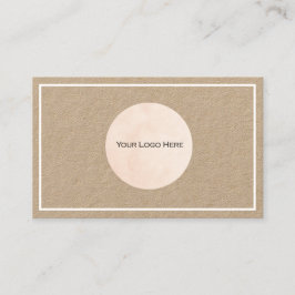 Ihre Logo-Kraft-Weiße Grenze Visitenkarte