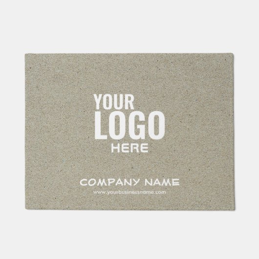 Ihre Logo-Marke | Firma Doormat Fußmatte (Vorderseite)