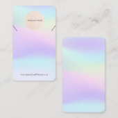 Ihre Logo-Rainbow-Kette-Grafikkarte Visitenkarte (Vorne/Hinten)