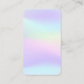 Ihre Logo-Rainbow-Kette-Grafikkarte Visitenkarte (Rückseite)