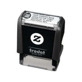 Ihre Logo-Rücksendeadresse 5 Zeilen individuell Permastempel