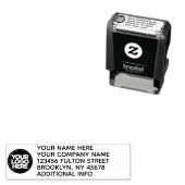 Ihre Logo-Rücksendeadresse 5 Zeilen individuell Permastempel (Beispiel)