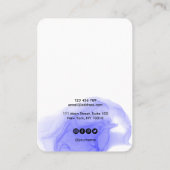 Ihre Logo-Schmuck-Kette Ohrring-Display-Karte Visitenkarte (Rückseite)