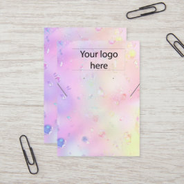 Ihre Logo-Schmuck-Kette Ohrring-Display-Karte Visitenkarte