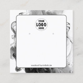 Ihre Logo-Smokey-Ohrring-Anzeigetafel Telefonnummerkarte