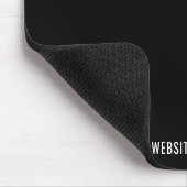 Ihre Logo-Text-Info Werbemousepad für Unternehmen Mousepad (Ecke)