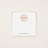 Ihre Logo-Thin-Gold-Border-Werbekarte (Vorderseite)