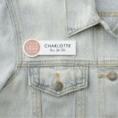 Ihre Logofirmen kundenspezifisch Namensschild (Beispiel)