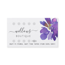 Ihre Logofloral-Lochkarte