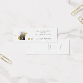 Ihre Logomarke "Social Media white Closing Price"