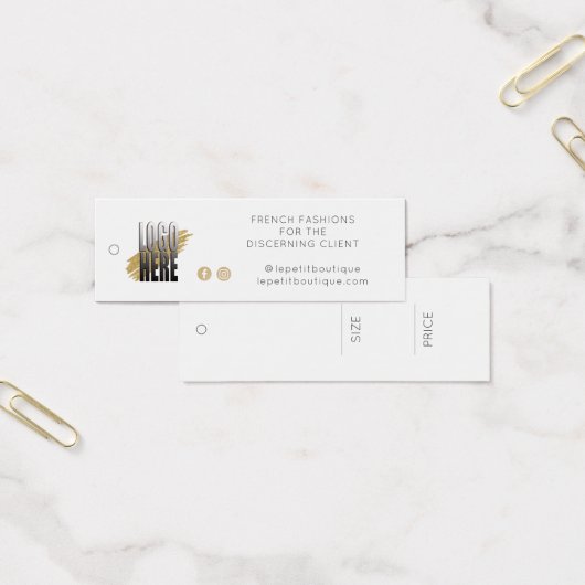 Ihre Logomarke "Social Media white Closing Price" (Büro)