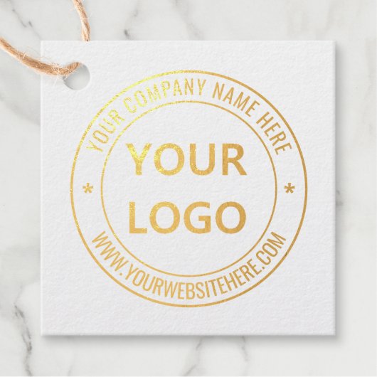 Ihre Logotexte Werbung für Werbemittel Geschenkanhänger (Vorderseite)