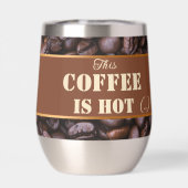 Ihre lustigen Zitate Coffee Lover Insulbler (Rückseite)