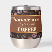 Ihre lustigen Zitate Coffee Lover Insulbler (Vorderseite)