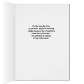 Ihre Madly Beating Heart Valentine's Day Card (Innen (Rechts))