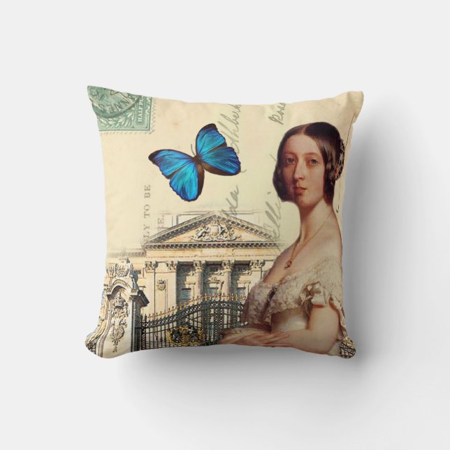 Ihre Majestät, die Königin Kissen (Vorderseite)