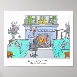Ihre Majestät, Königin Elisabeth II. Poster