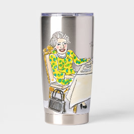 Ihre Majestät, Königin Elisabeth II. Thermobecher