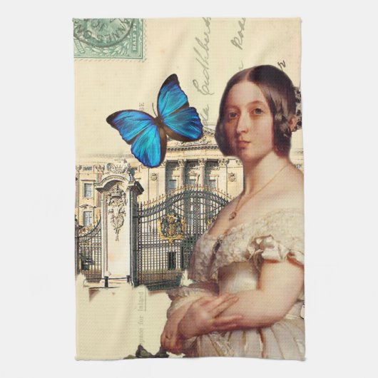 Ihre Majestät, Königin Victoria Küchentuch (Vertikal)