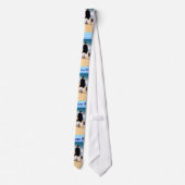 Ihre Mama Foto Neck Tie und Text Personalisiert Ge Krawatte (Rückseite)
