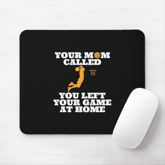 Ihre Mama heißt Basketball Mousepad (Mit Mouse)