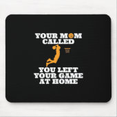 Ihre Mama heißt Basketball Mousepad (Vorne)