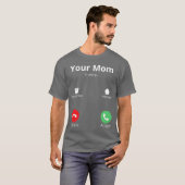 Ihre Mama, Mütter Vintag zu feiern T-Shirt (Vorne ganz)