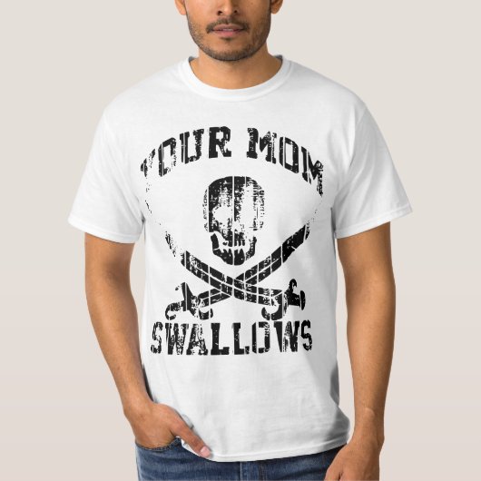 IHRE MAMA-SCHWALBEN T-Shirt (Vorderseite)