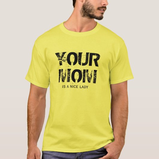 Ihre Mamma T-Shirt (Vorderseite)