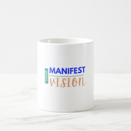 Ihre Manifestvision Kaffeetasse (Mittel)