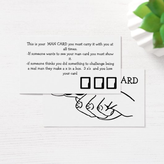 Ihre Mannkarte (Schreibtisch)