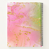 Ihre Marke, Ihre Geschichte: Custom Spiral Noteboo Notizblock (Rückseite)