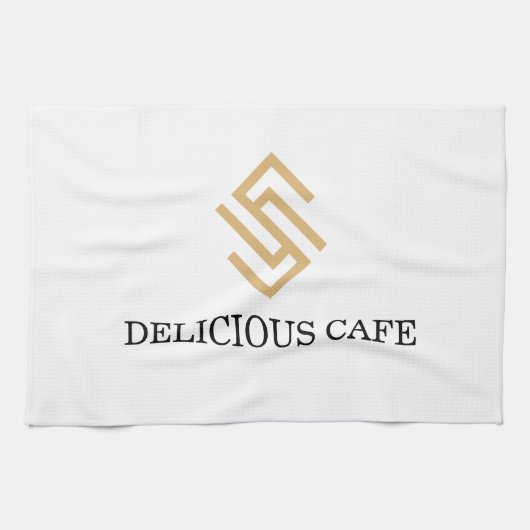 Ihre Marke mit Logo personalisieren Geschirrtuch (Horizontal)