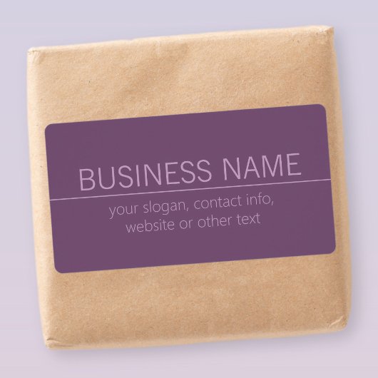 Ihre Marke oder Ihr Firmenname Moderne Lila Mauve