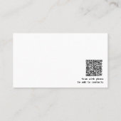 Ihre Marken-blaue Auto-Visitenkarte Visitenkarte (Rückseite)