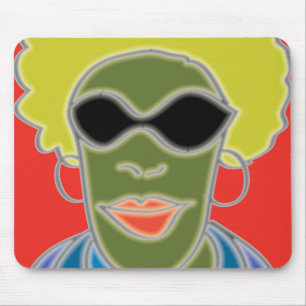 Ihre Maus Afro-Verlassen! Mousepad