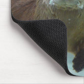 Ihre meine Otter-halbe Brown-Fluss-Otter-Schwimmen Mousepad (Ecke)